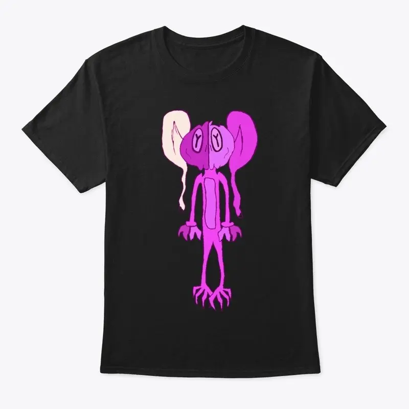 pink y.eye (black tee)