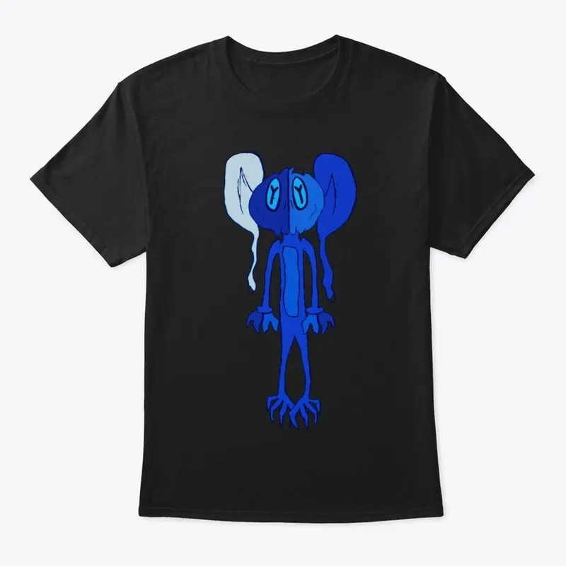 blue y.eye (black tee)